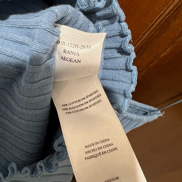 NWT Rails Rania Blue One Shoulder Dress - Picture 7 of 7